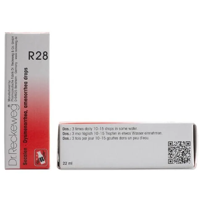 Dr. Reckeweg R28 Drops | Homeopathic Menstrual Support | Relief from Dysmenorrhea and Amenorrhea-1