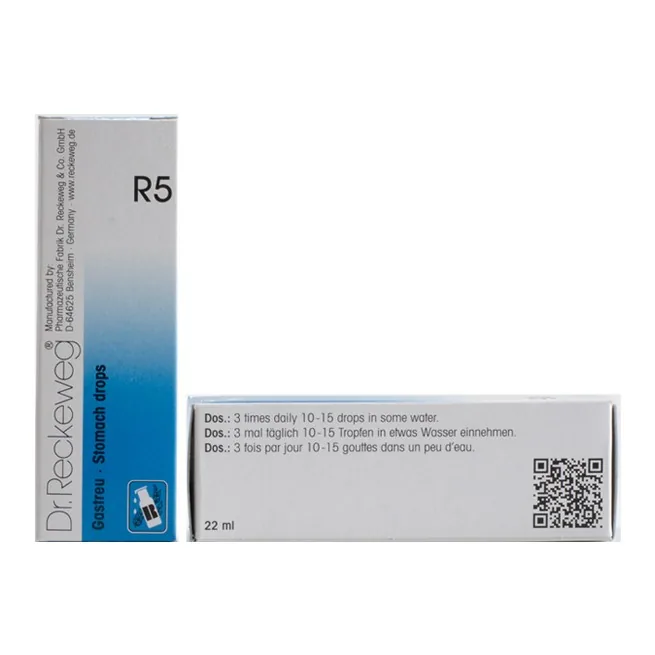 Dr. Reckeweg R5 Gastreu Drops | Homeopathic Stomach & Digestion Care | Natural Gastric Relief-2