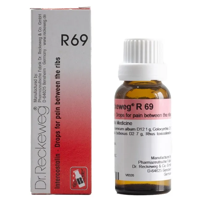 Dr. Reckeweg R69 Drops | Homeopathic Remedy | Intercostal Neuralgia and Rib Pain Relief-1