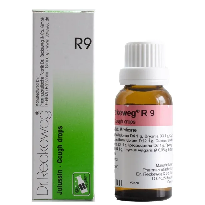 Dr. Reckeweg R9 Jutussin Cough Drops | Homeopathic Respiratory Care | Natural Cough Relief-1
