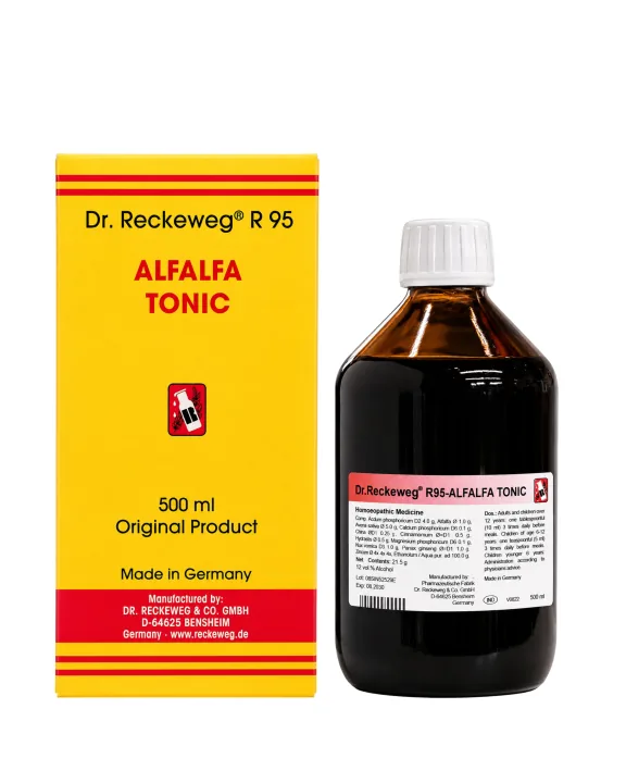 Dr. Reckeweg R95 Alfalfa Tonic | Herbal Wellness Formula | Supports Vitality & Digestion-1