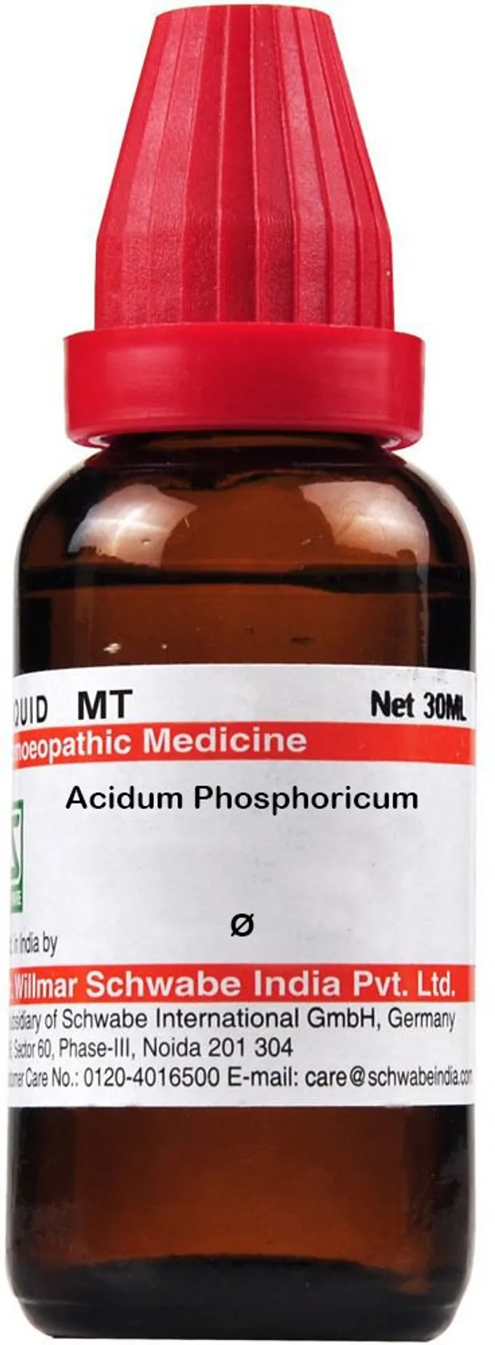 Dr. Willmar Schwabe India Acidum Phosphoricum Mother Tincture Q | Homeopathic Remedy | Mental & Physical Exhaustion Support-1