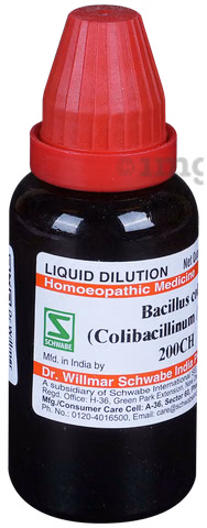 Dr Willmar Schwabe India Bacillus Coli Dilution 200 CH-4