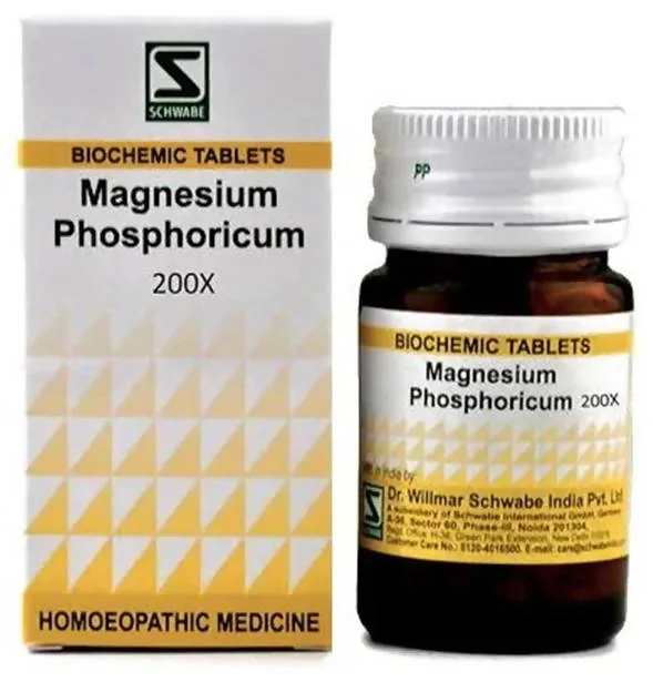 Dr. Willmar Schwabe India Magnesium Phosphoricum Biochemic Tablets | Homeopathic Pain & Cramp Relief | Natural Antispasmodic Tissue Salt-1