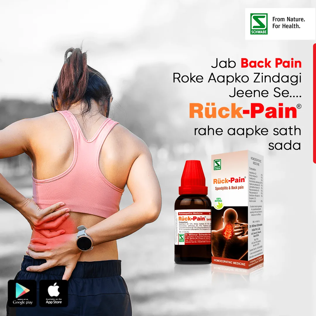 Dr. Willmar Schwabe India Ruck-Pain Drops | Homeopathic Backache Relief | Spinal & Muscle Comfort Support-3