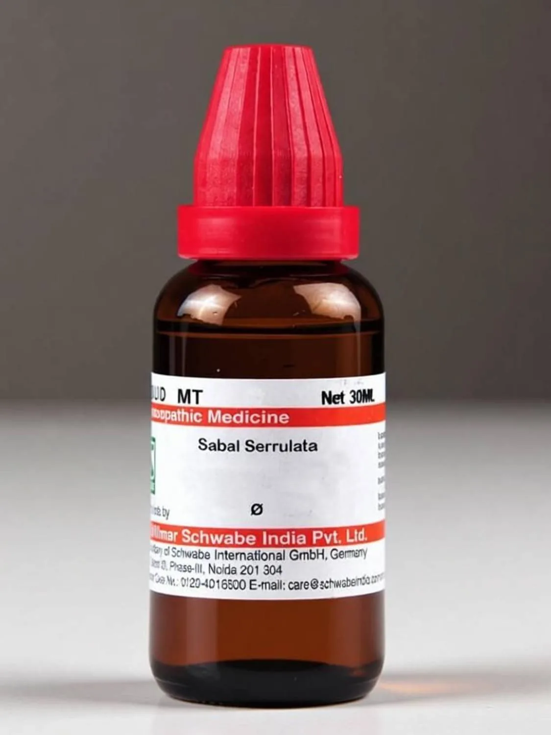 Dr. Willmar Schwabe India Sabal Serrulata Mother Tincture Q | Homeopathic Genitourinary Support | Prostate and Bladder Wellness-1