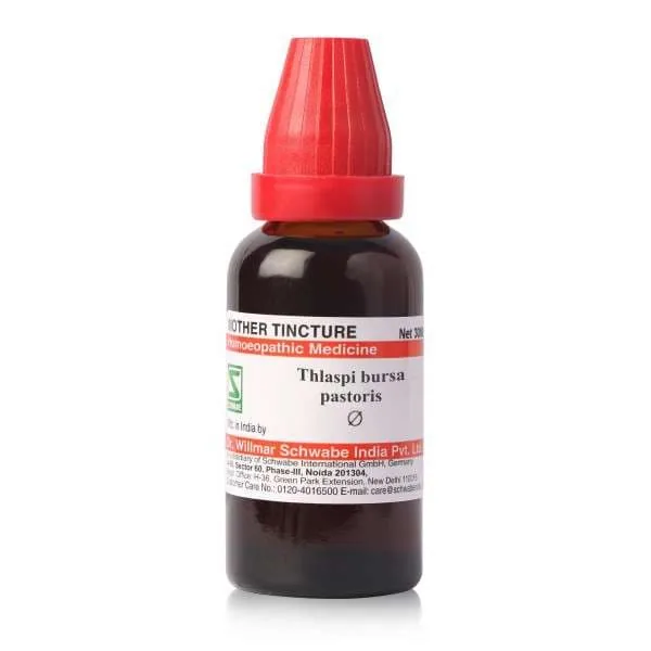 Dr. Willmar Schwabe India Thlaspi Bursa Pastoris Mother Tincture Q | Homeopathic Menstrual Support-1