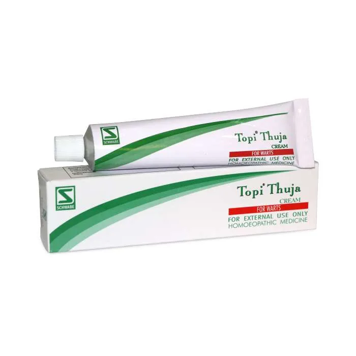 Dr. Willmar Schwabe India Topi Thuja Cream | Homeopathic Wart Care | Natural Relief for Skin Outgrowths-1