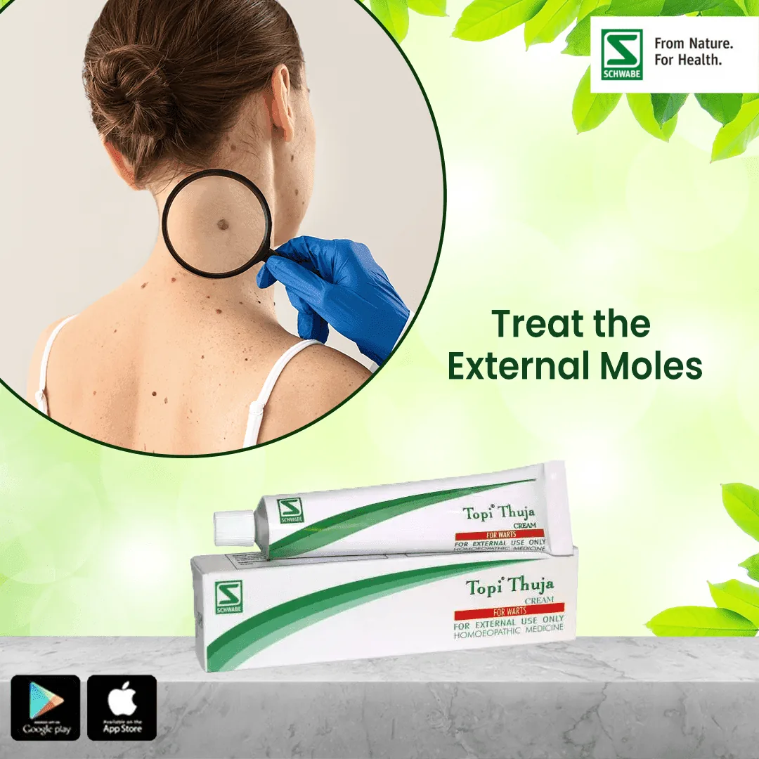 Dr. Willmar Schwabe India Topi Thuja Cream | Homeopathic Wart Care | Natural Relief for Skin Outgrowths-3