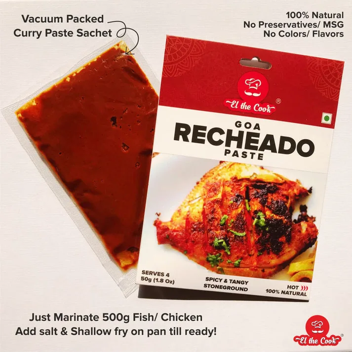 El The Cook Goa Recheado Marinade - Tangy & Spicy-3