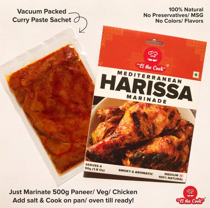 El The Cook Mediterranean Harissa Marinade - Smoky-1