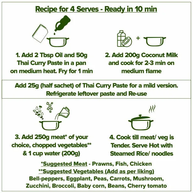 El The Cook Thai Massaman Curry Paste - Sweet