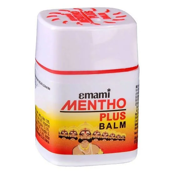 Emami Mentho Plus Balm | Ayurvedic Pain Relief Rub | Fast-Acting Headache & Cold Formula-2