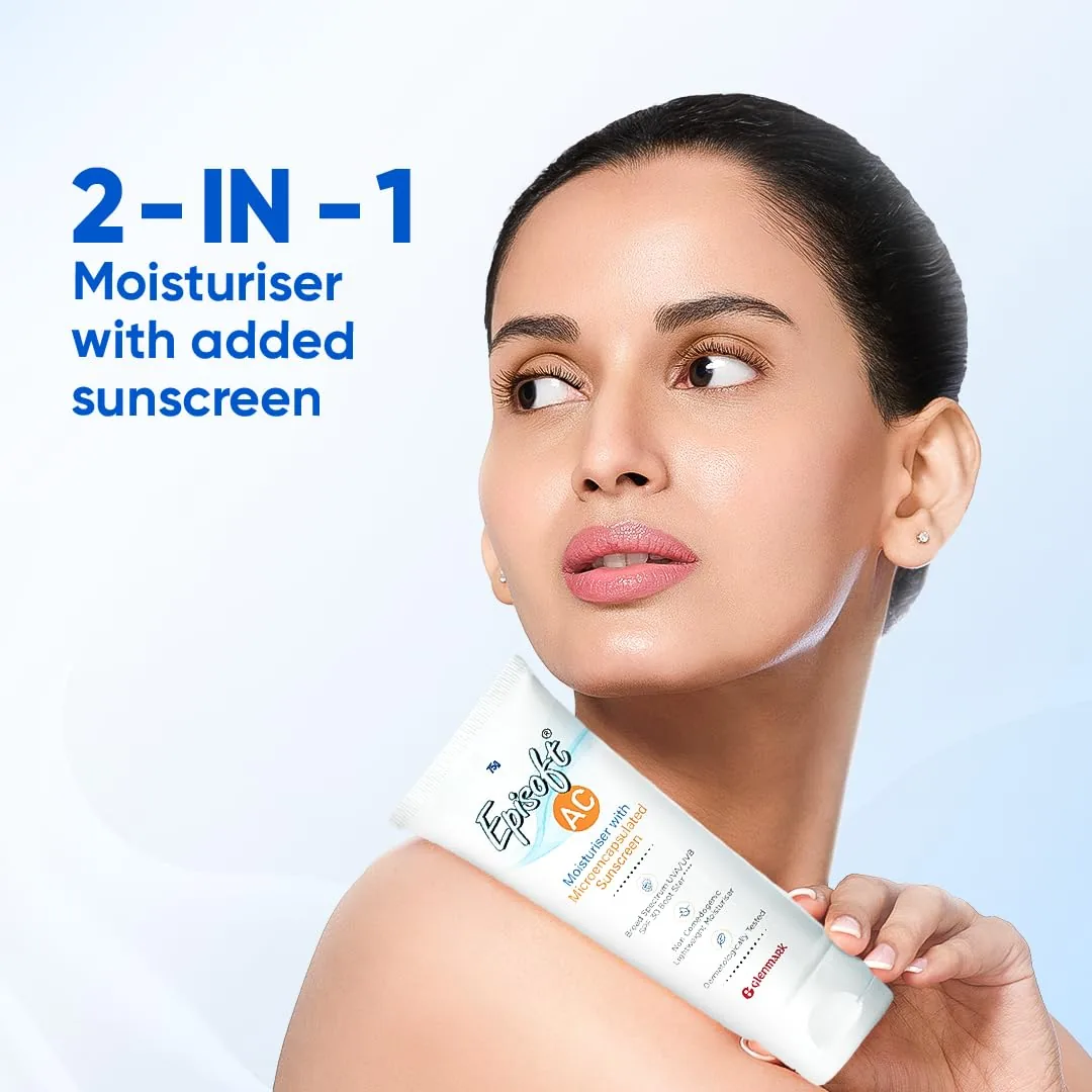 Episoft AC Moisturizer with Sunscreen SPF 30 | Lightweight Face Lotion | Non-Comedogenic Sun Protection for Acne-Prone Skin-5