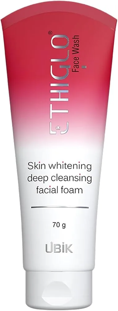 Ethiglo Skin Whitening Face Wash | Deep Cleansing Creamy Cleanser | Blemish Reduction and Skin Brightening