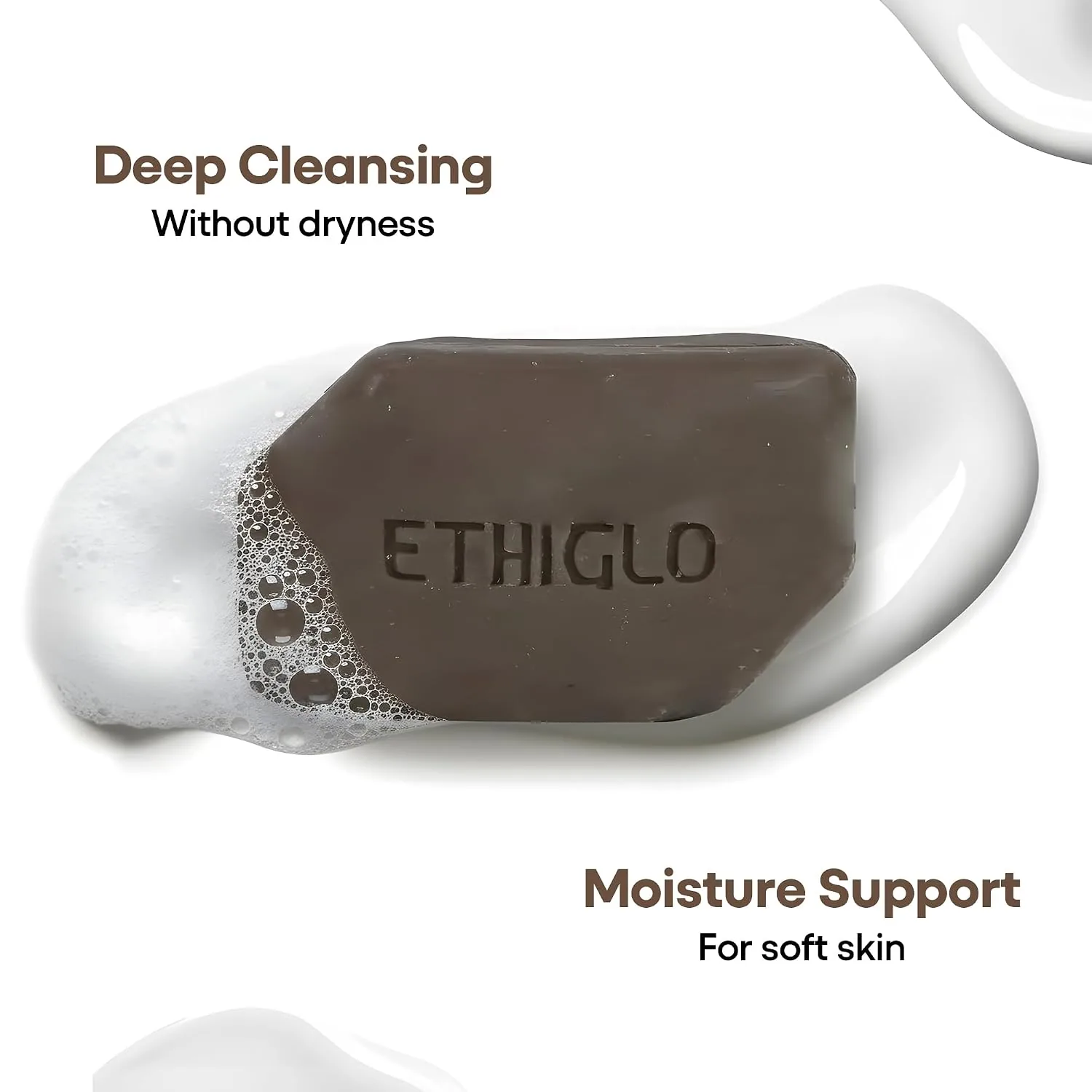 Ethiglo Skin Whitening Soap | Deep Cleansing Creamy Soap with Kojic & Glycolic Acid-4