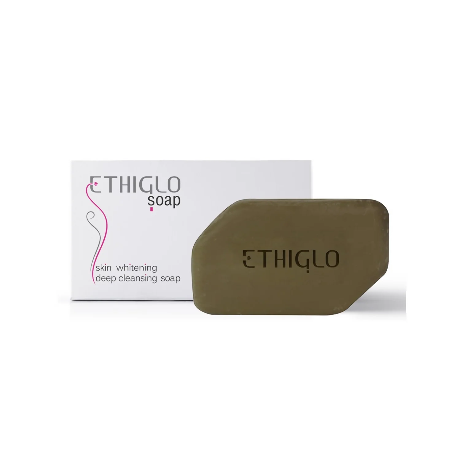 Ethiglo Skin Whitening Soap | Deep Cleansing Creamy Soap with Kojic & Glycolic Acid-1
