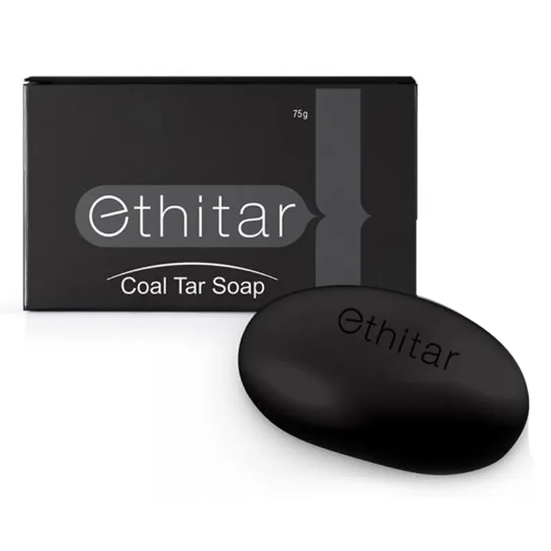 Ethitar Coal Tar Soap | Medicated Cleansing Bar | For Dry and Flaky Skin-3