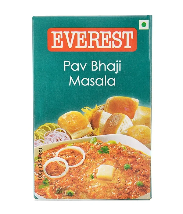 Everest Pav Bhaji Masala Powder | Authentic Mumbai Street Style Spice Mix 100 gm