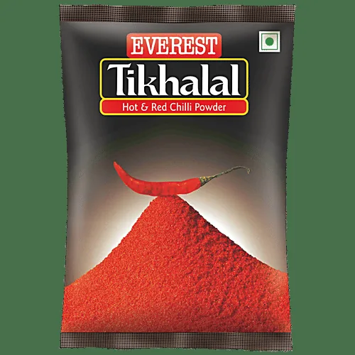 Everest Tikhalal Chilli Powder | Extra Hot Ground Red Pepper | Deep Red Color & Fiery Heat-1