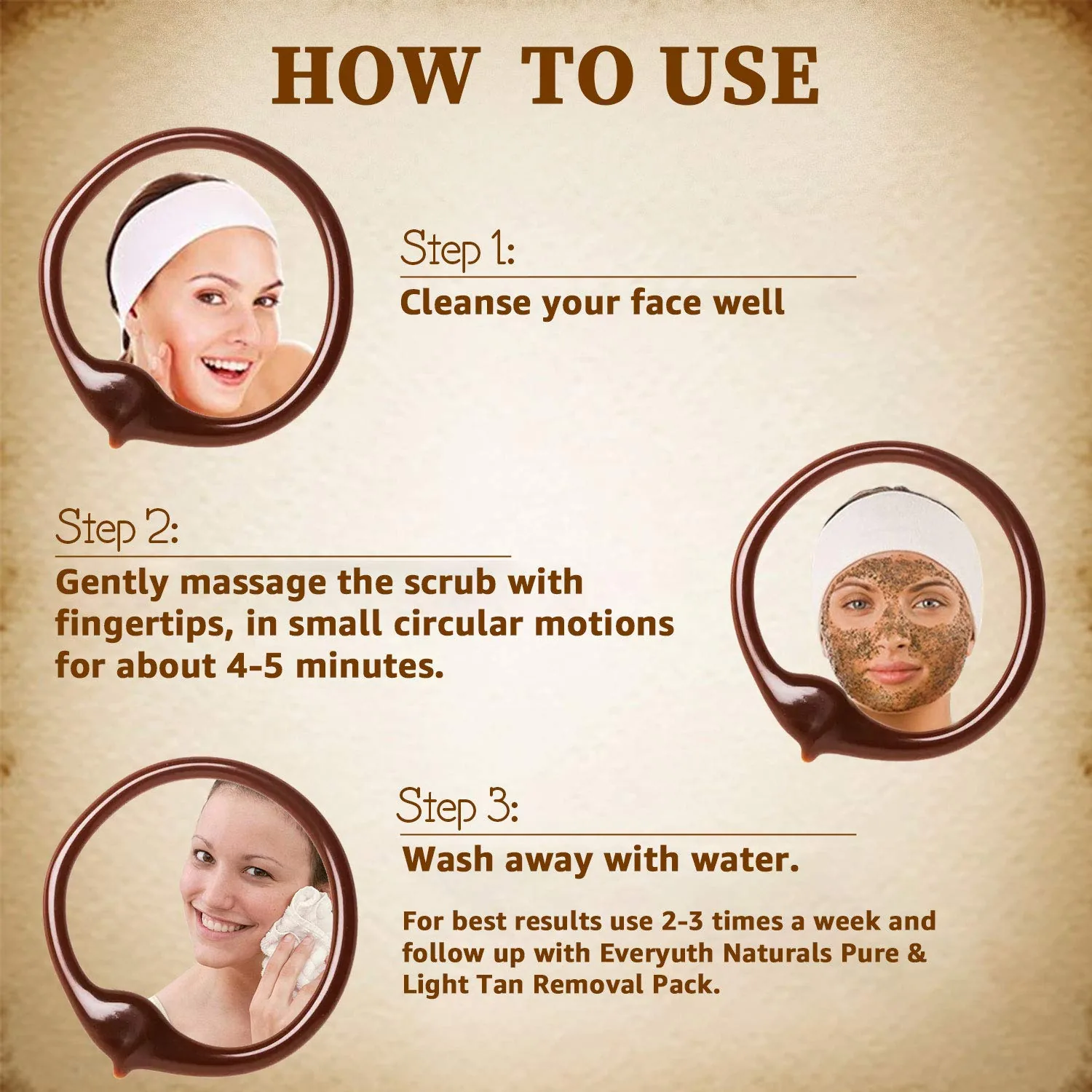 Everyuth Naturals Chocolate And Cherry Tan Removal Face & Body Pack | Skin Brightening De-Tan Mask-5