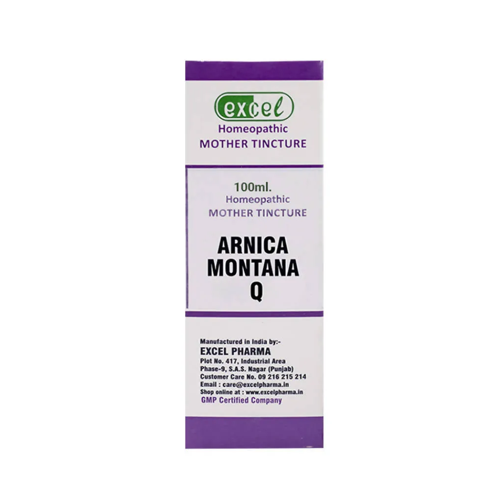 Excel Pharma Arnica Montana Mother Tincture Q | Homeopathic Single Remedy | Natural Muscle and Joint Care-2