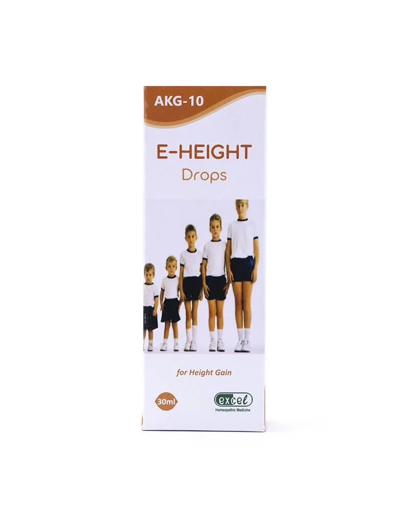 Excel Pharma E-Height Drops | Homeopathic Growth Support | Natural Development Formula-2