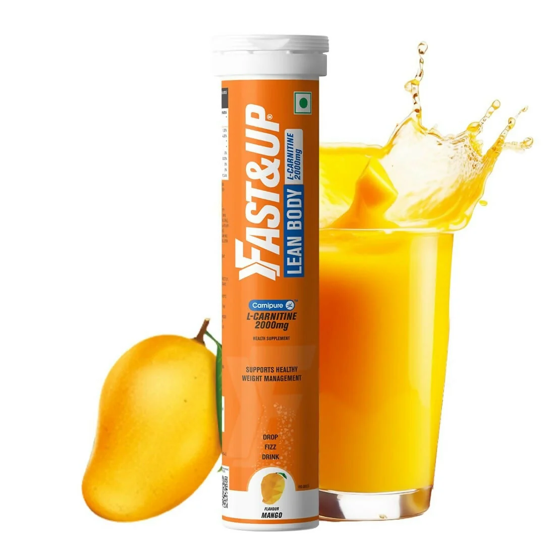 Fastup L Carnitine 2000mg Effervescent Tablets
