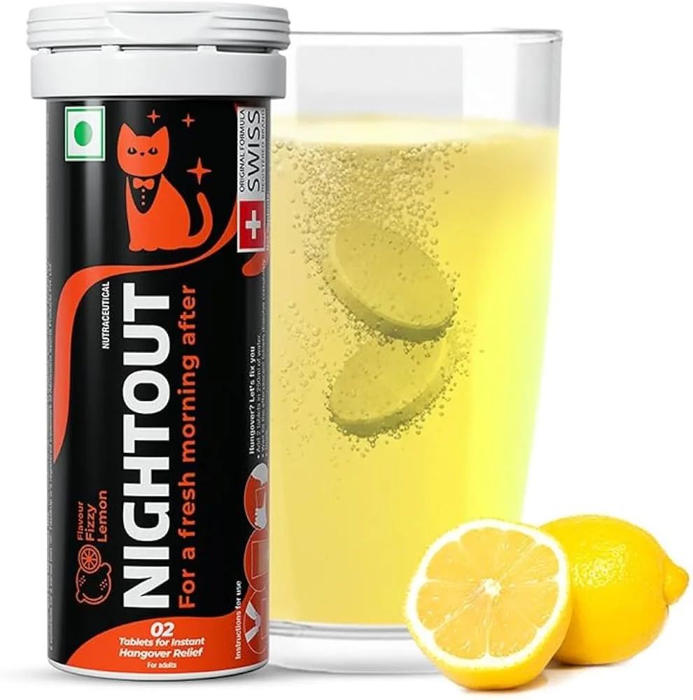 Fastup Nightout Hangover Relief For A Fresh Morning After Fizzy Lemon Flavor