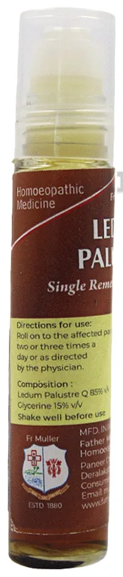 Father Muller Ledum Palustre Roll On | Homeopathic Relief for Insect Bites and Joint Stiffness-2