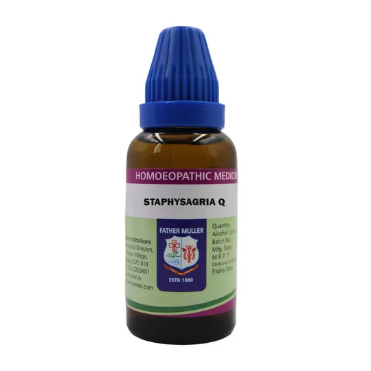 Father Muller Staphysagria Dilution