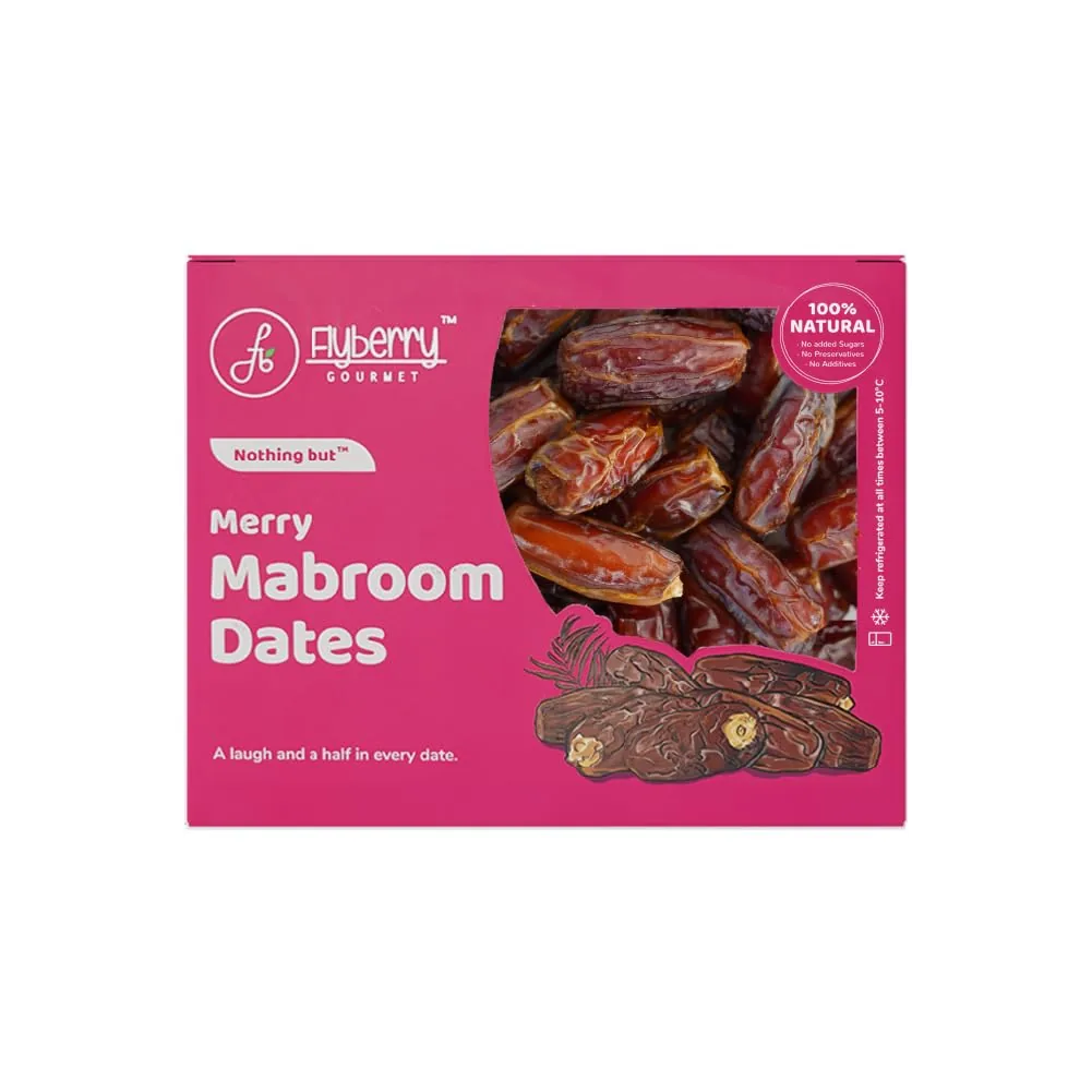 Flyberry Gourmet Mabroom Dates (Khajoor or Khajur)