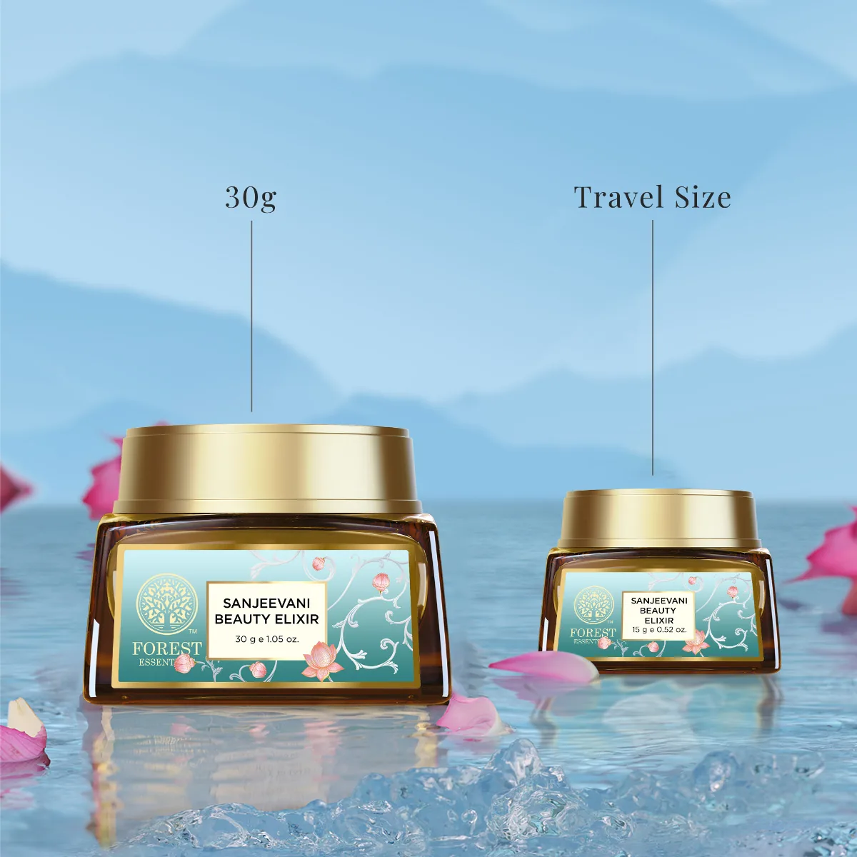 Forest Essentials Advanced Sanjeevani Beauty Elixir | Ayurvedic Pre-Moisturizer Gel | Skin Plumping & Priming Formula-2