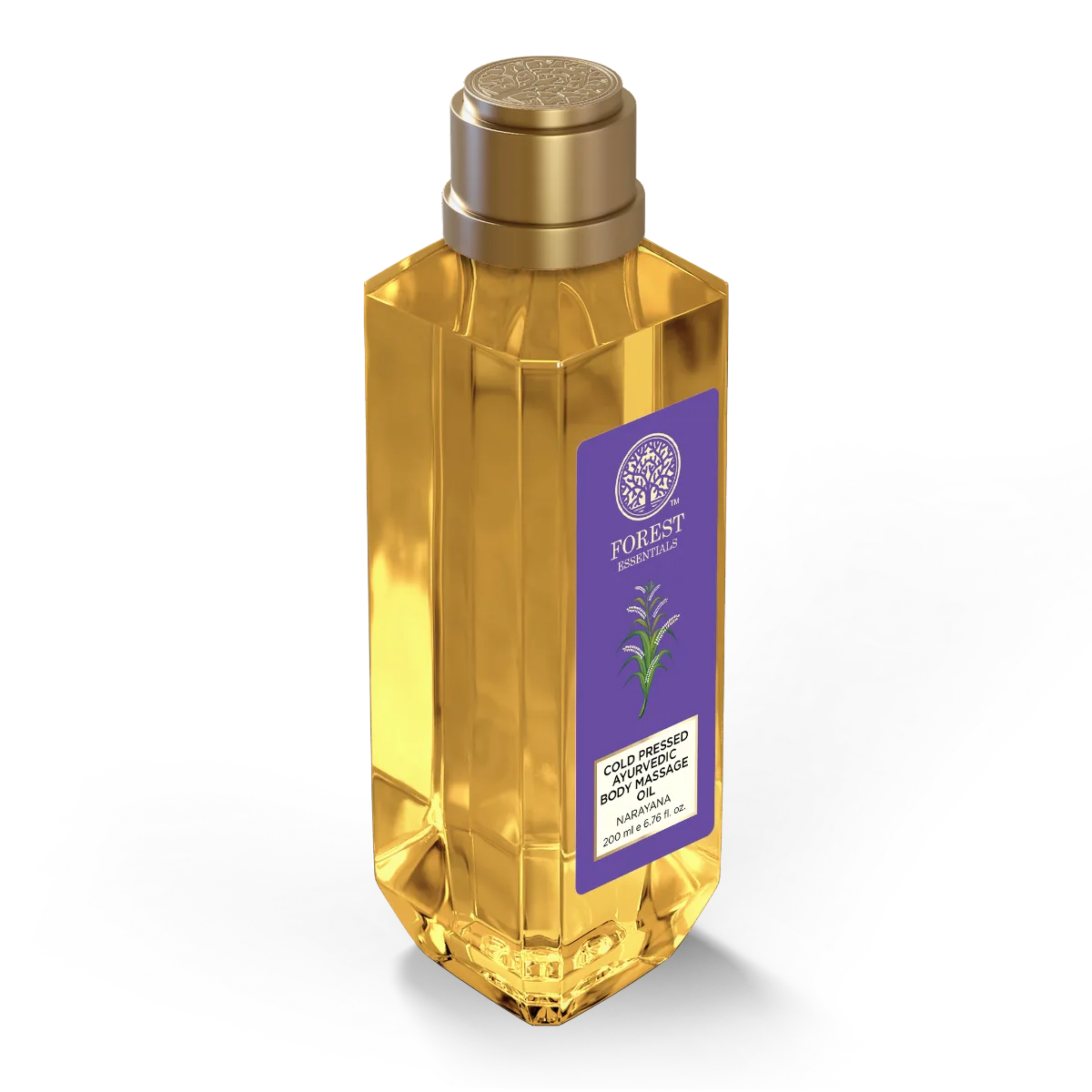 Forest Essentials Cold Pressed Ayurvedic Body Massage Oil Narayana | Traditional Pain Relief Formula | Muscle and Bone Strengthening Oil-3