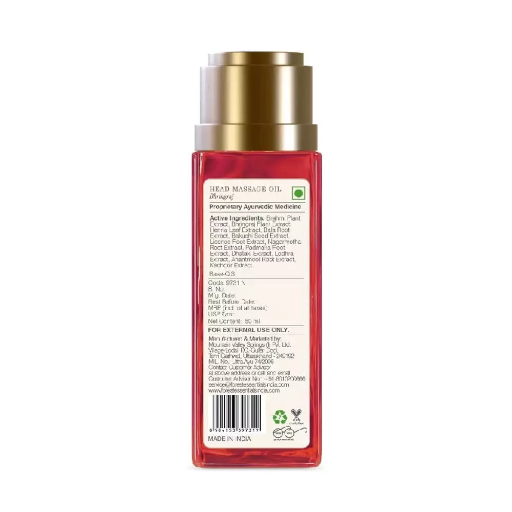 Forest Essentials Ayurvedic Herb Enriched Head Massage Oil Bhringraj 50 ml - 3