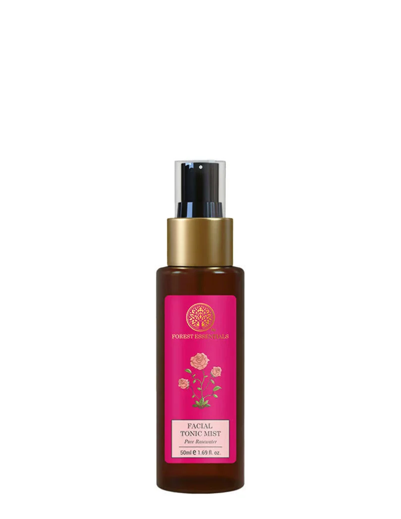 Forest Essentials Everyday Sun Protection (SPF) Ritual Combo | Ayurvedic 3-Step Skincare Set | Hydrating Cleanser, Toner, and SPF 50 Sunscreen-2