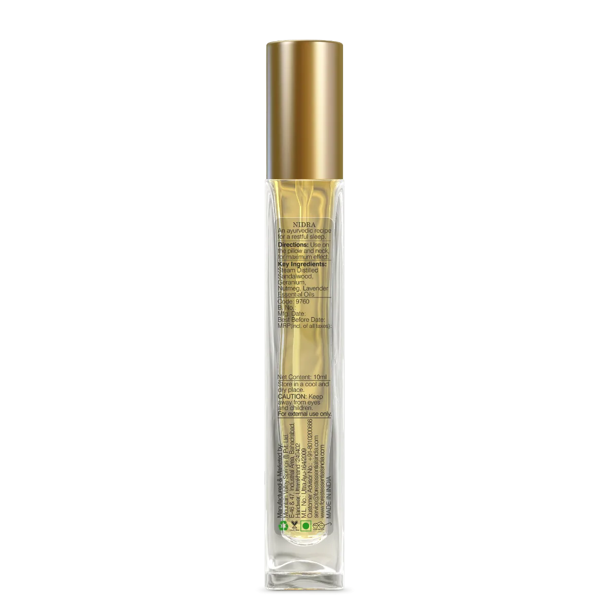 Forest Essentials Nidra Tranquil Sleep Spray | Calming Aromatherapy Mist | Pure Botanical Oils for Restful Sleep-2