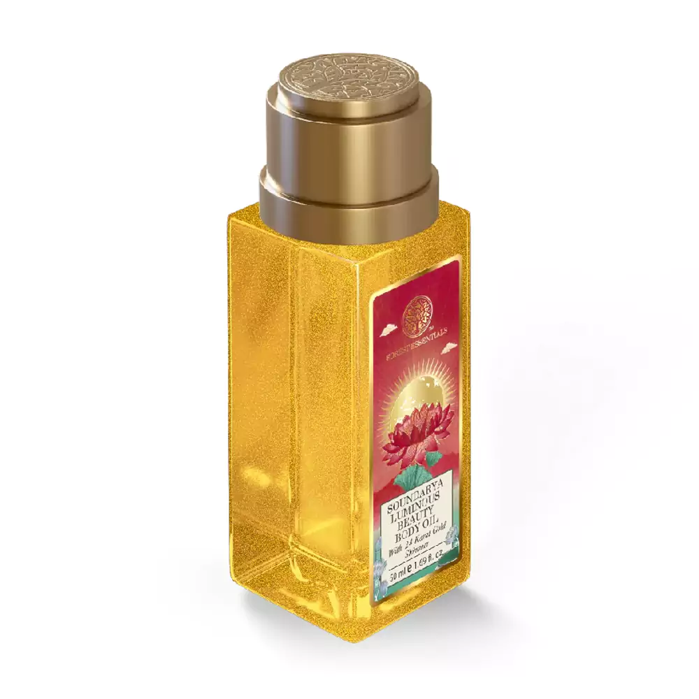 Forest Essentials Soundarya Luminous Beauty Body Oil 50 ml - 2