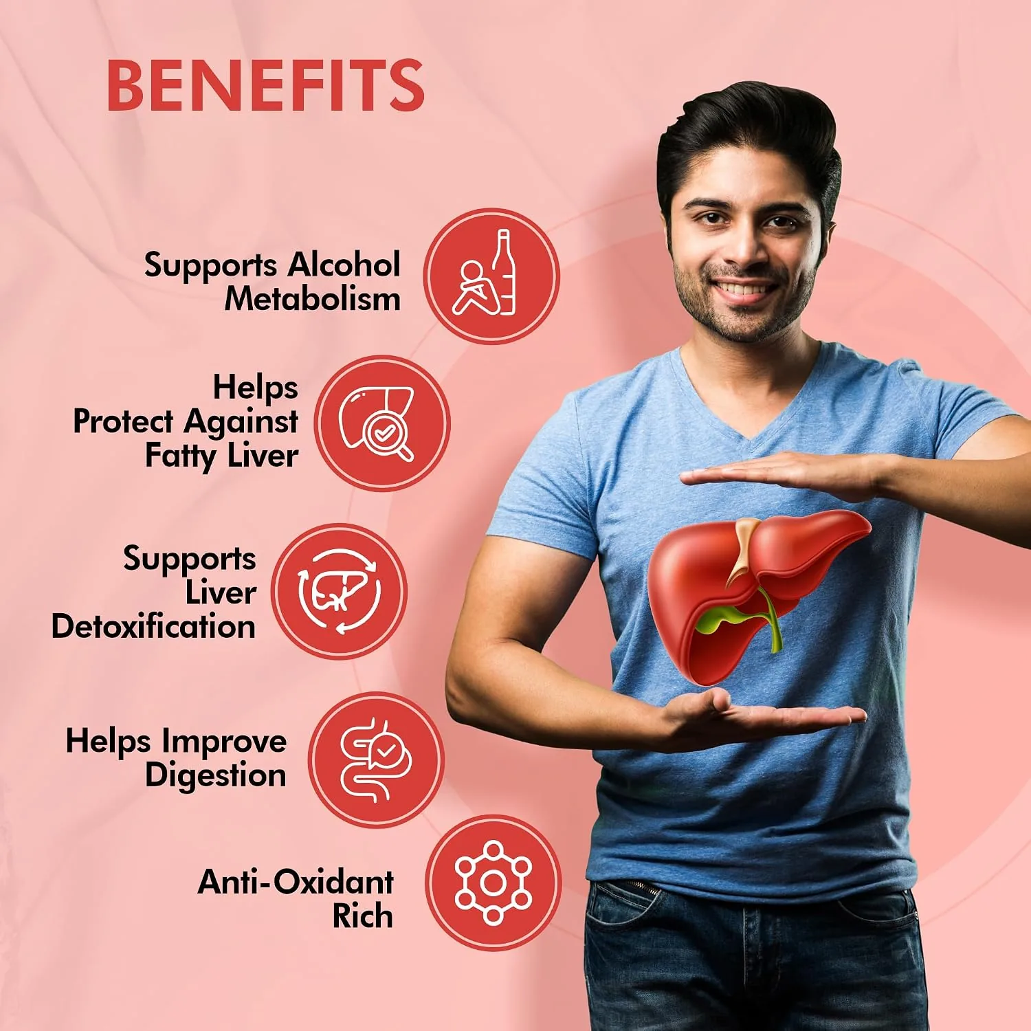 Fytika Fit Liver Tablets | Herbal Liver Detox Supplement | Milk Thistle & Ayurvedic Herbs for Liver Health-2