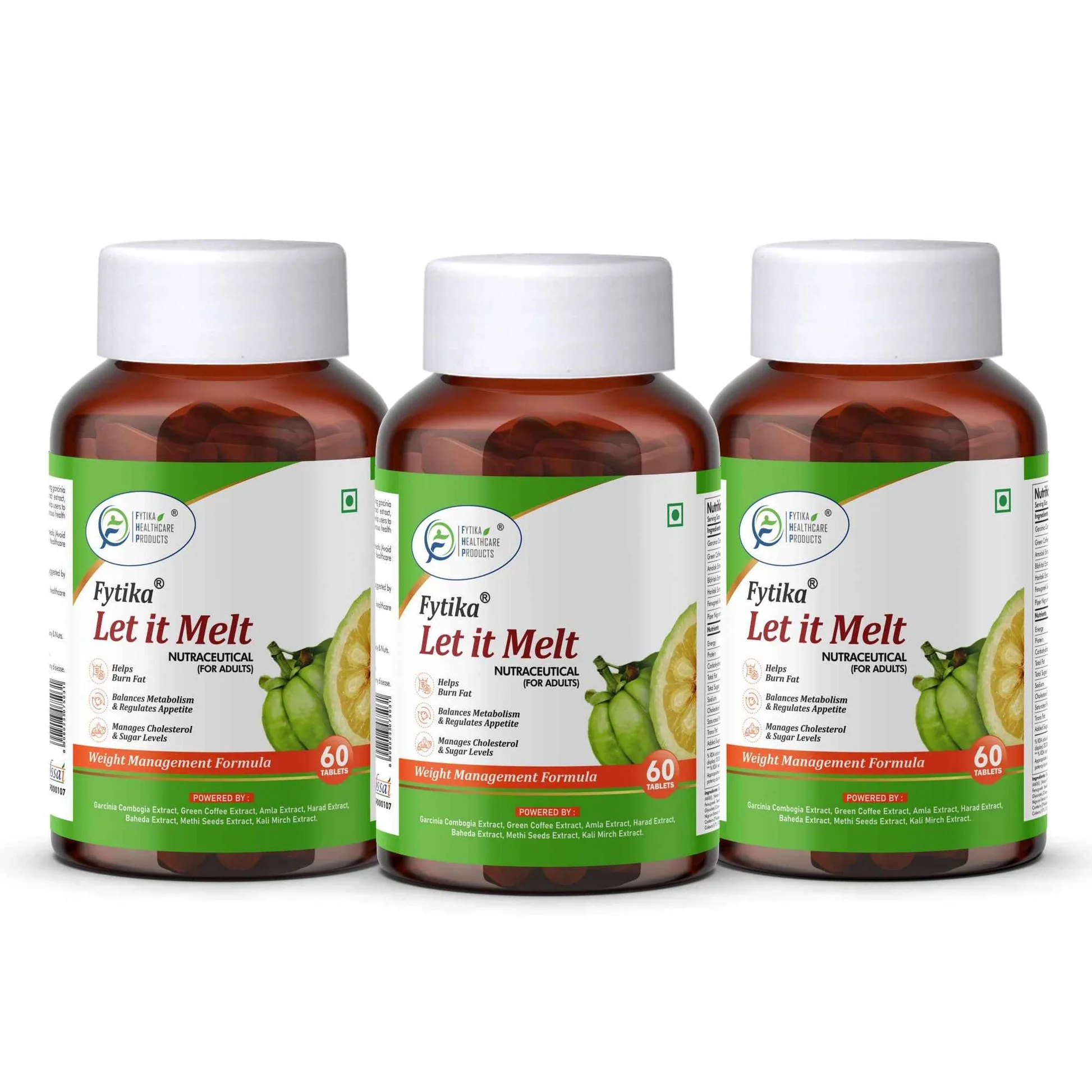Fytika Let It Melt Tabs | Ayurvedic Weight Management Supplement | Natural Metabolism & Appetite Support-1