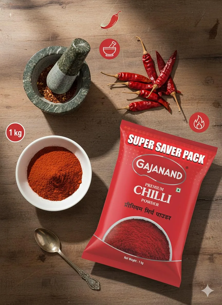 Gajanand Premium Chilli Powder-3