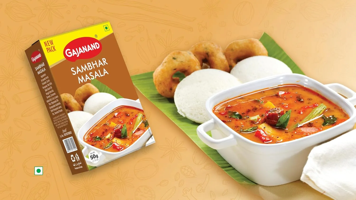Gajanand Sambhar Masala-2