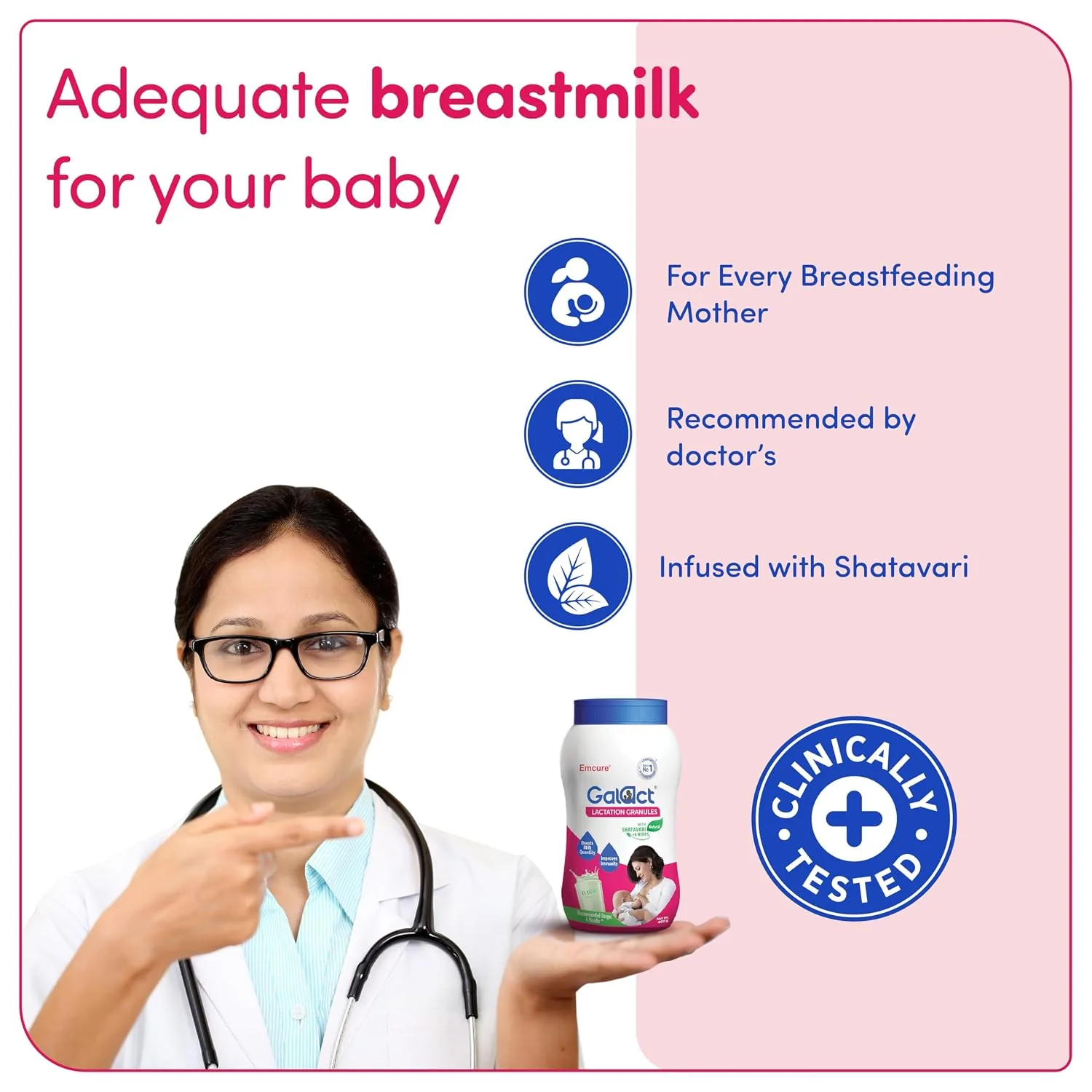 Galact Granules Lactation Granules | Ayurvedic Breastfeeding Supplement-4