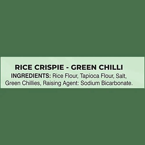 Ganesh Papad Papad - Green Chilly, Rice Crispy - 3
