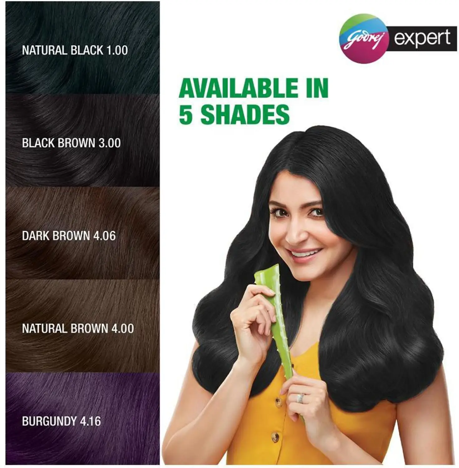 Godrej Expert Rich Creme Hair Natural Black Colour | Ammonia-Free Hair Colour | Enriched with Aloe and Milk Protein-1