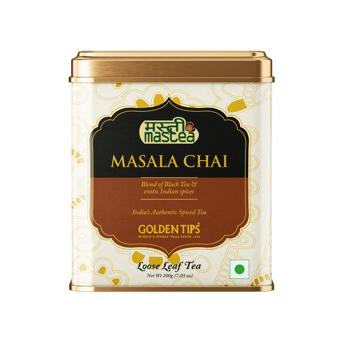 Golden Tips Masala Chai | Spiced Black Tea | Traditional Indian Recipe with Natural Spices-1