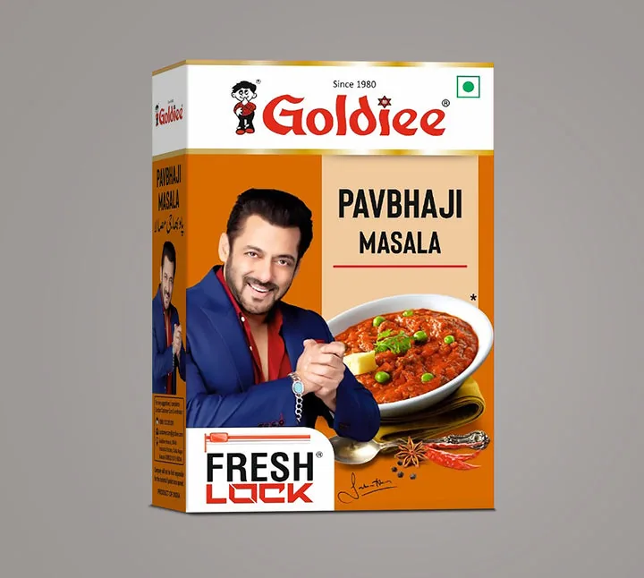 Goldiee Masala - Pav Bhaji Goldiee Masala - Pav Bhaji--100 gm