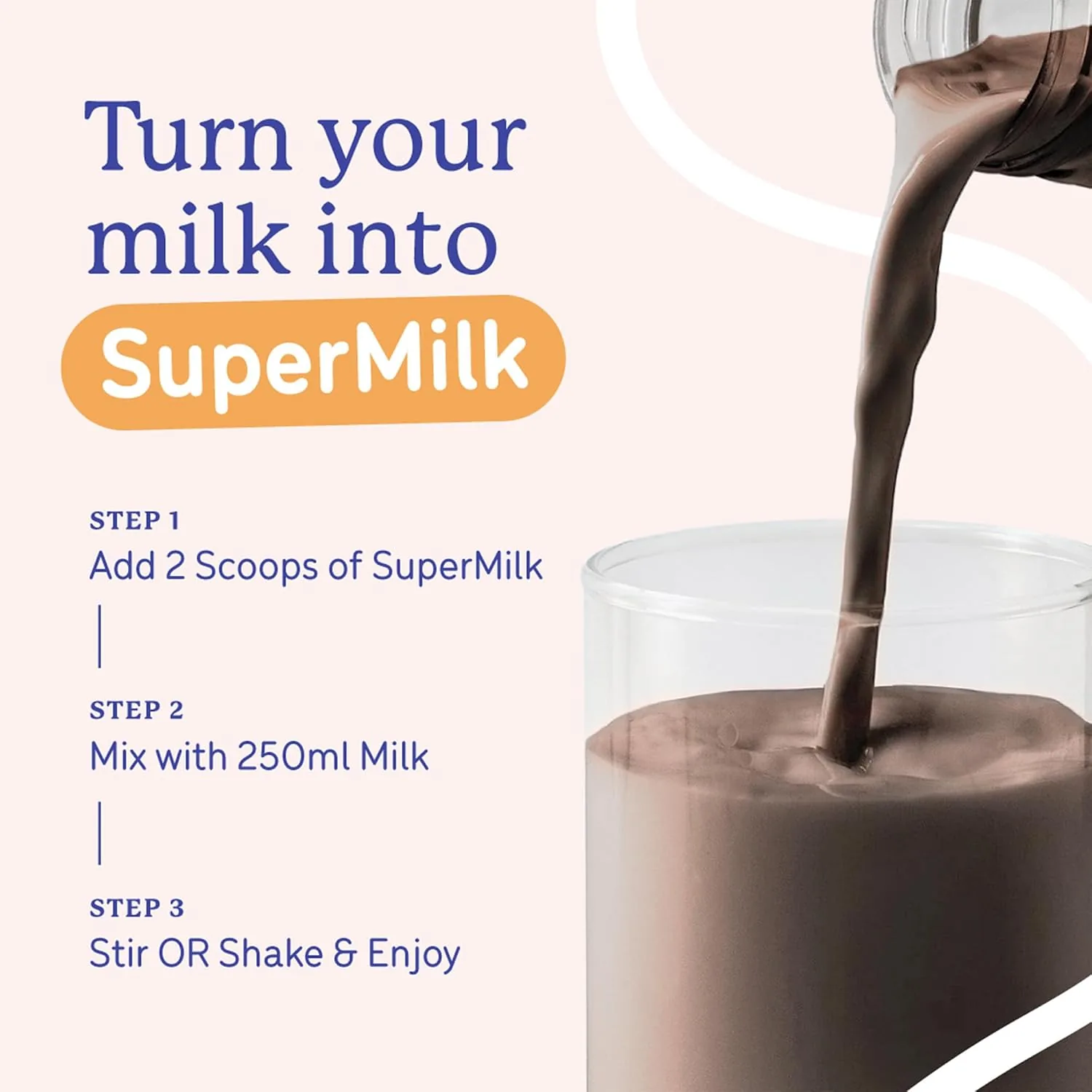 Gritzo SuperMilk Height+ Health Drink for 10-12y Girls | Double Chocolate Nutrition Powder | Bone Growth & Immunity Support-4