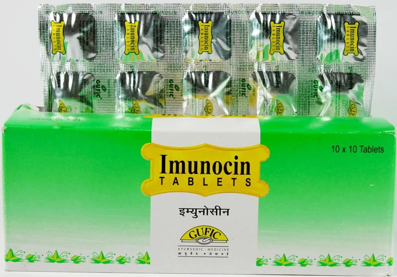 Gufic Ayurveda Imunocin Tablets | Natural Immunity Booster | Herbal Defense Support-2