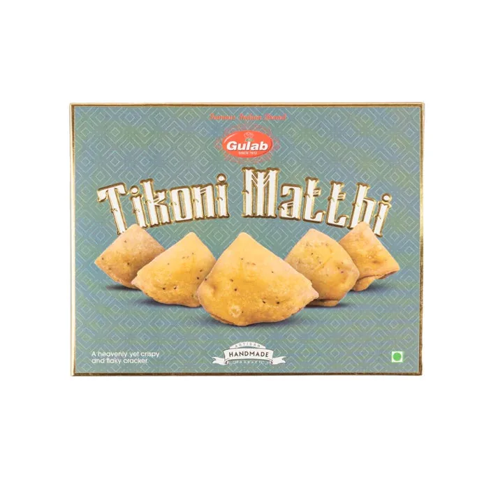 Gulab Sweets Big Tikoni Matthi | Crispy Triangular Mathri | Traditional Indian Tea-Time Snack-3